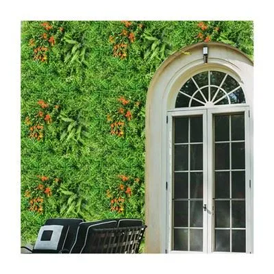 Konstgjord konstgrön vägg, falska vägg