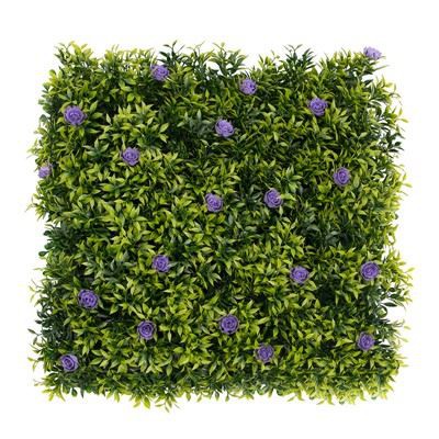 Livsliknande panel för väggdekor Faux Lövverk