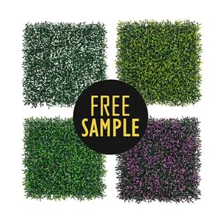 Konstgjorda paneler av plastgräs