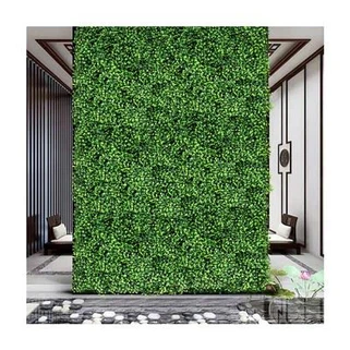 Plastic Outdoor Artificial Boxwood Grass Mat Panel