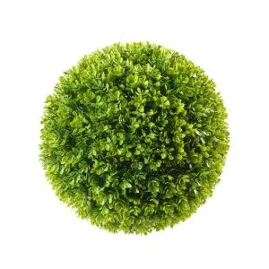 Konstgjord grön växtkula för trädgårdsdekoration utomhus