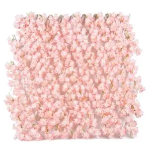 Cherry Blossoms Artific Ivy Fence