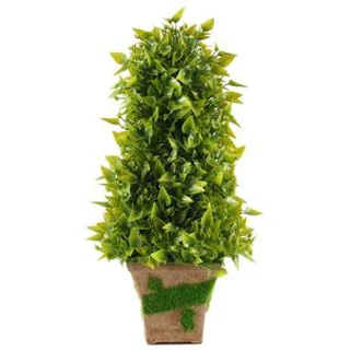 Grön konstgjord Bonsai växt Bonsai träd konstgjord