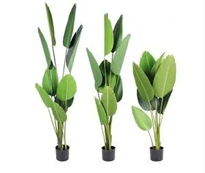 Konstgjord plast bananträd