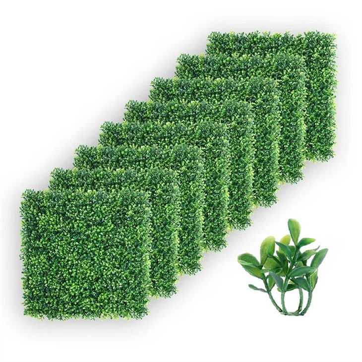 Artificial Boxwood Panel maple leaf